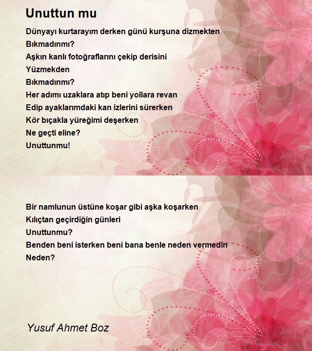 Yusuf Ahmet Boz