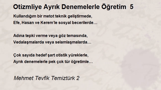 Mehmet Tevfik Temiztürk 2