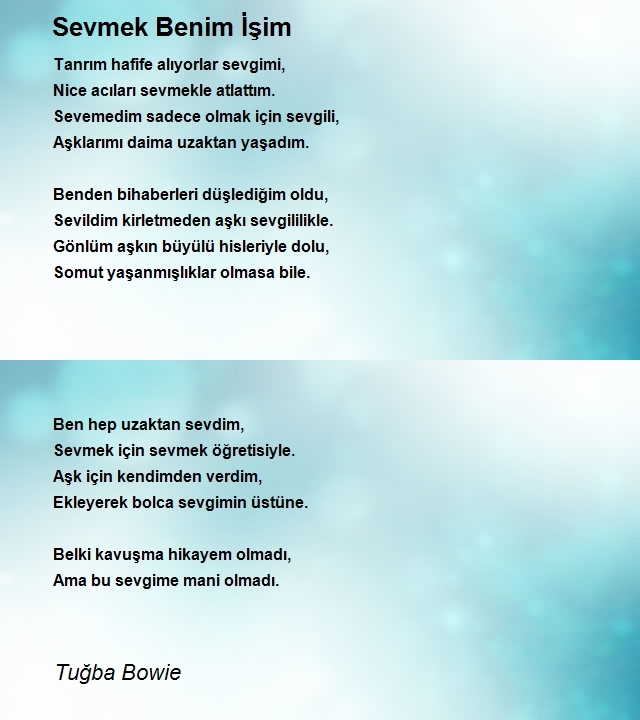 Tuğba Bowie