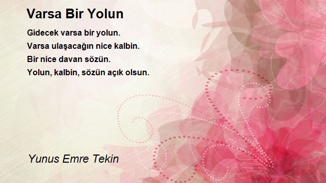 Yunus Emre Tekin