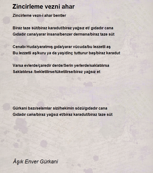 Âşık Enver Gürkani