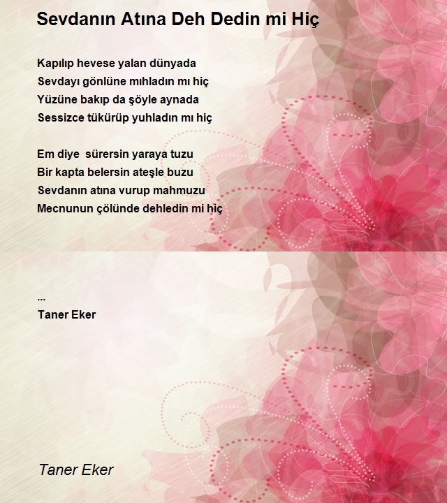 Taner Eker