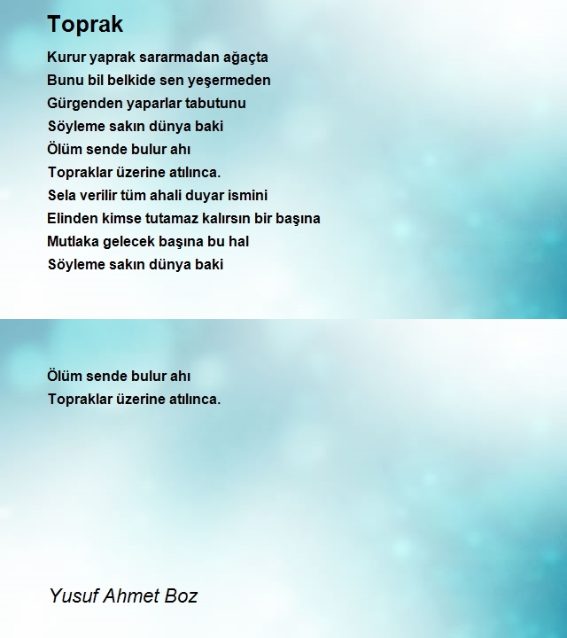 Yusuf Ahmet Boz