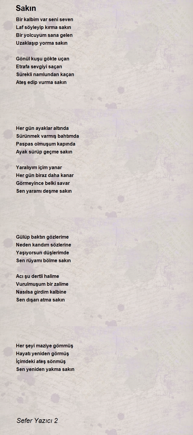 Sefer Yazıcı 2