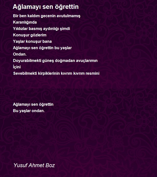 Yusuf Ahmet Boz