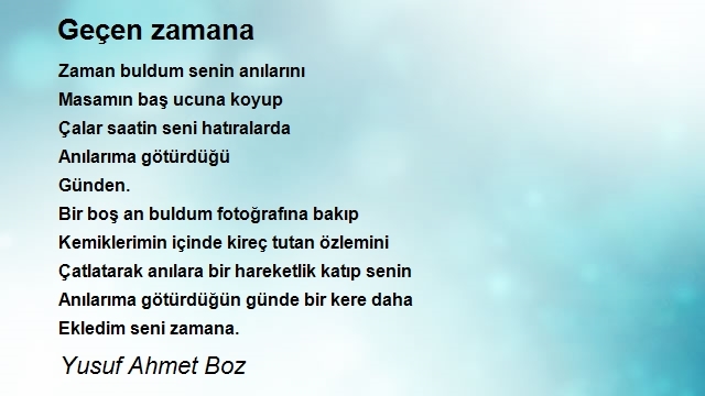 Yusuf Ahmet Boz