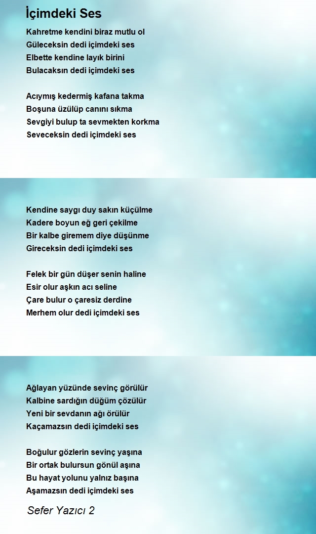 Sefer Yazıcı 2