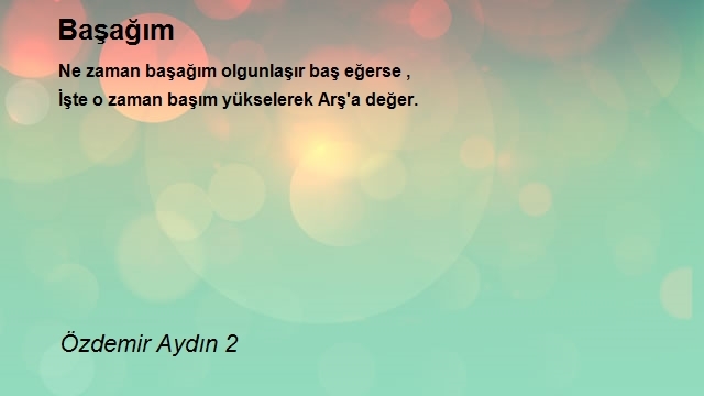 Özdemir Aydın 2