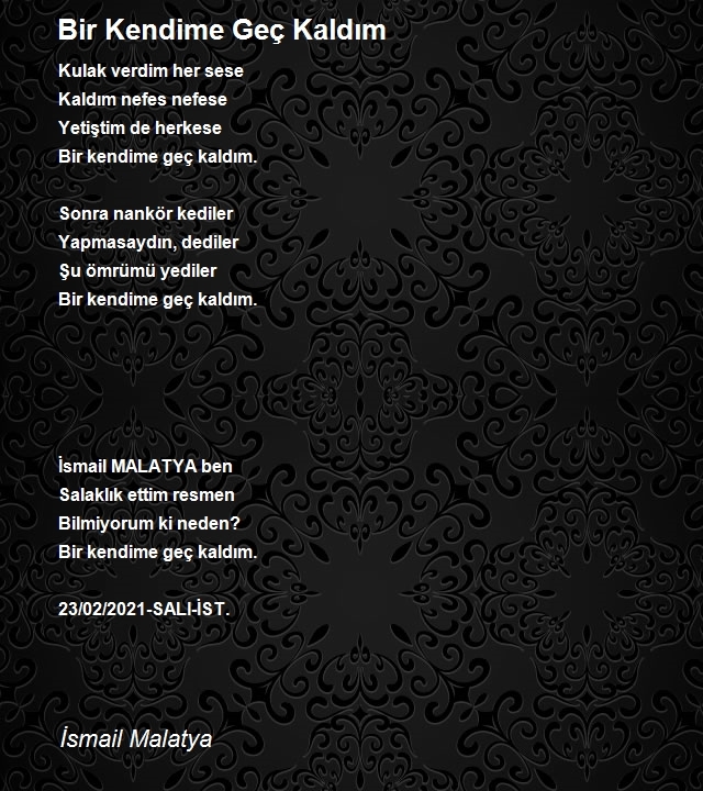 İsmail Malatya