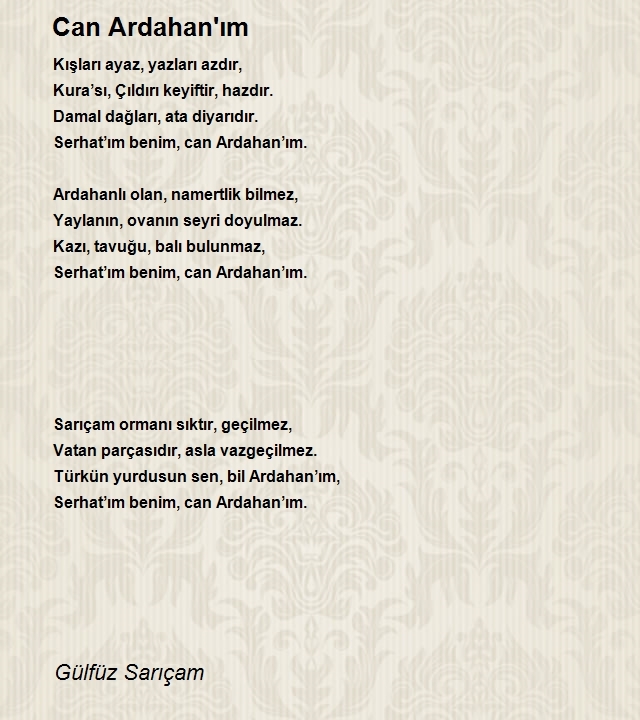 Gülfüz Sarıçam