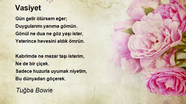 Tuğba Bowie