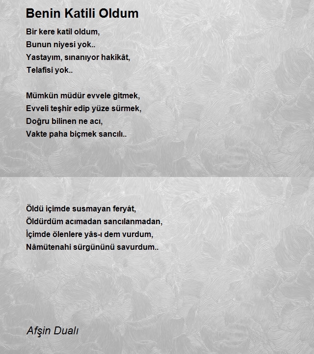 Afşin Dualı