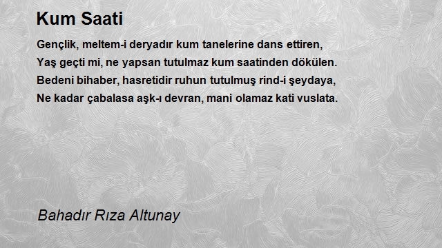 Bahadır Rıza Altunay