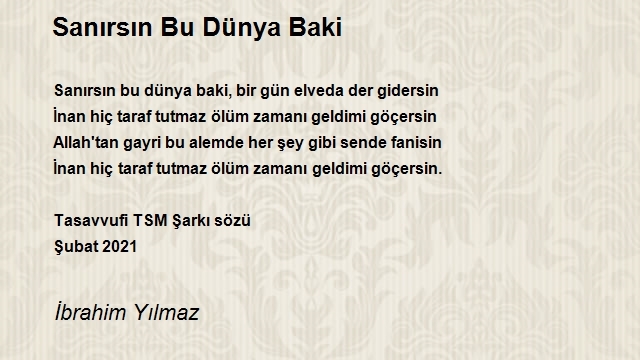 İbrahim Yılmaz