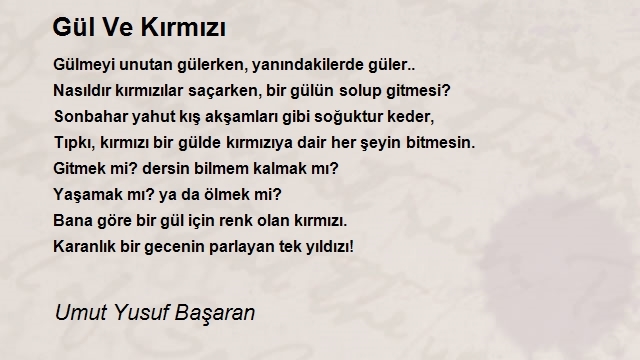 Umut Yusuf Başaran