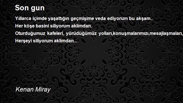 Kenan Miray