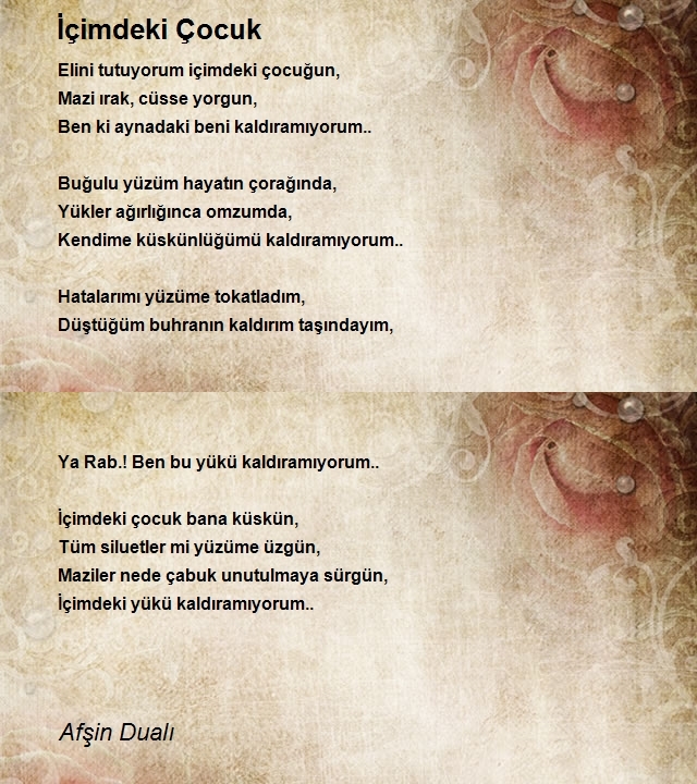 Afşin Dualı