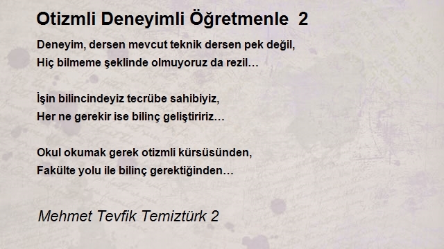 Mehmet Tevfik Temiztürk 2