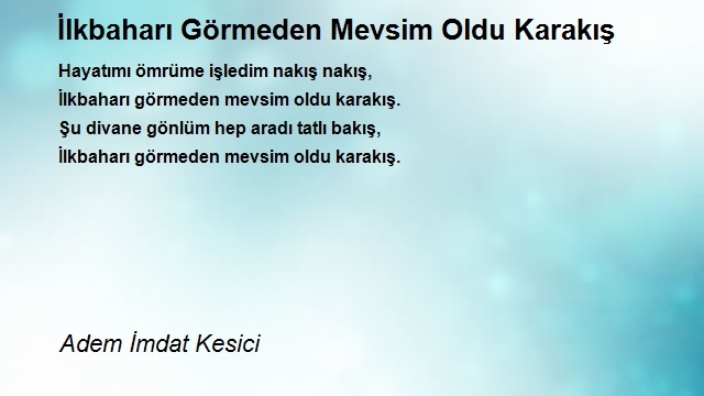 Adem İmdat Kesici