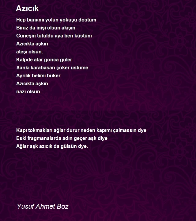 Yusuf Ahmet Boz