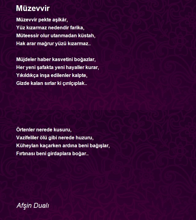 Afşin Dualı