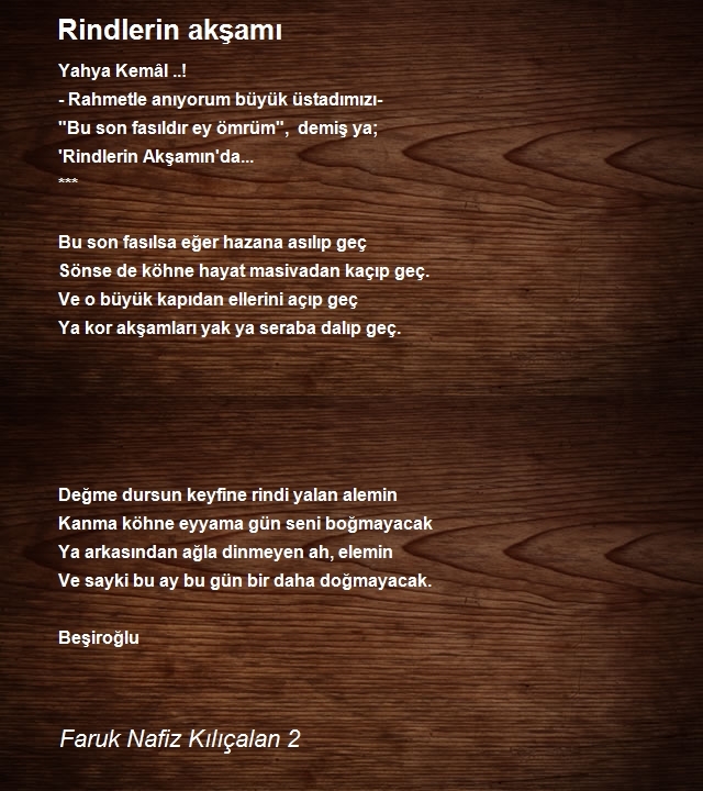 Faruk Nafiz Kılıçalan 2