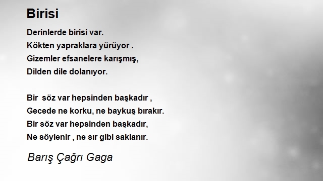 Barış Çağrı Gaga