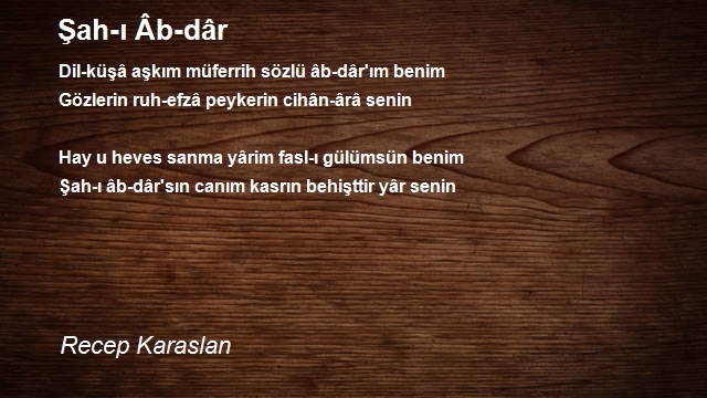 Recep Karaslan