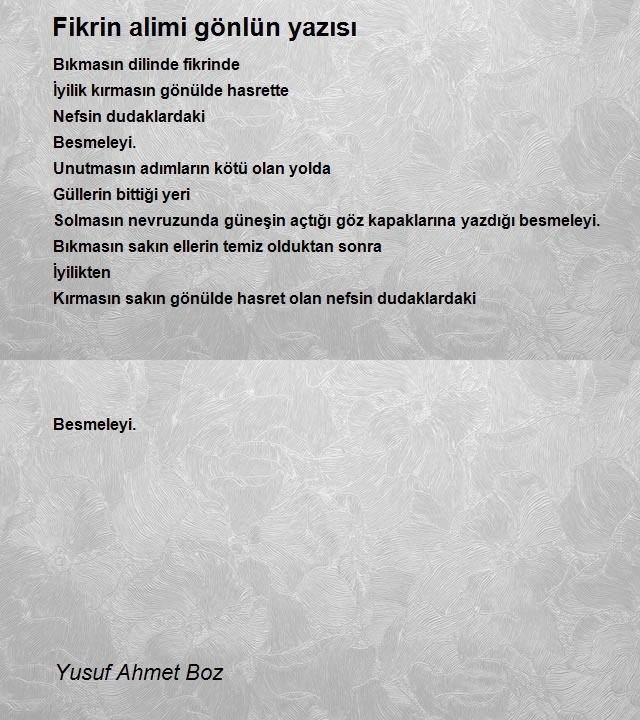 Yusuf Ahmet Boz