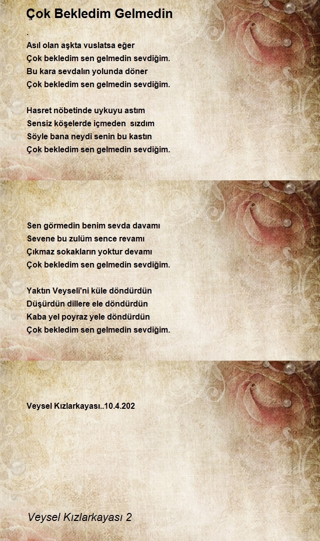 Veysel Kızlarkayası 2