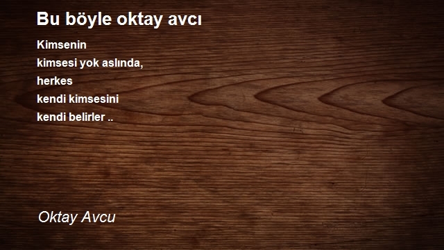 Oktay Avcu