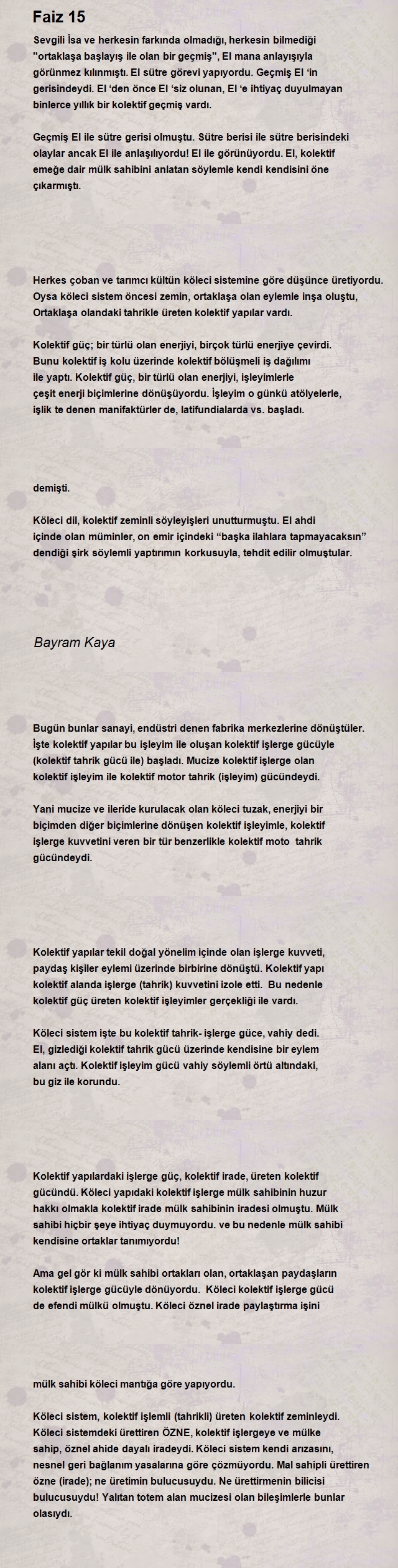 Bayram Kaya