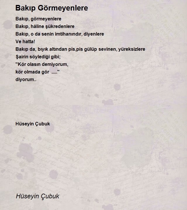 Hüseyin Çubuk