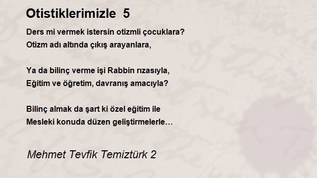 Mehmet Tevfik Temiztürk 2