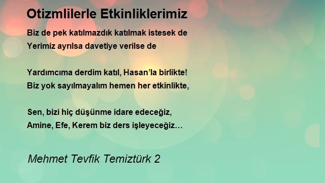 Mehmet Tevfik Temiztürk 2