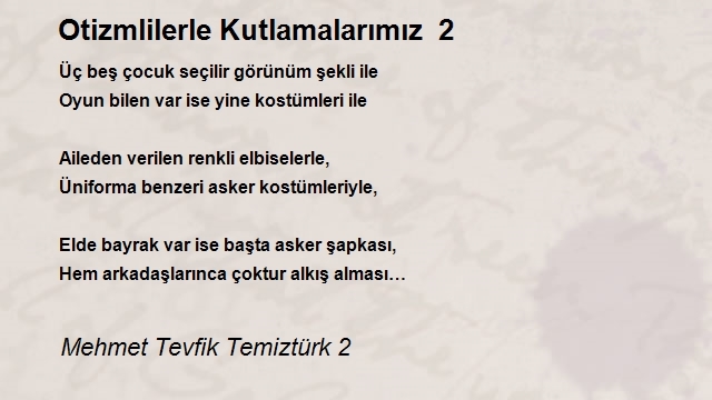 Mehmet Tevfik Temiztürk 2