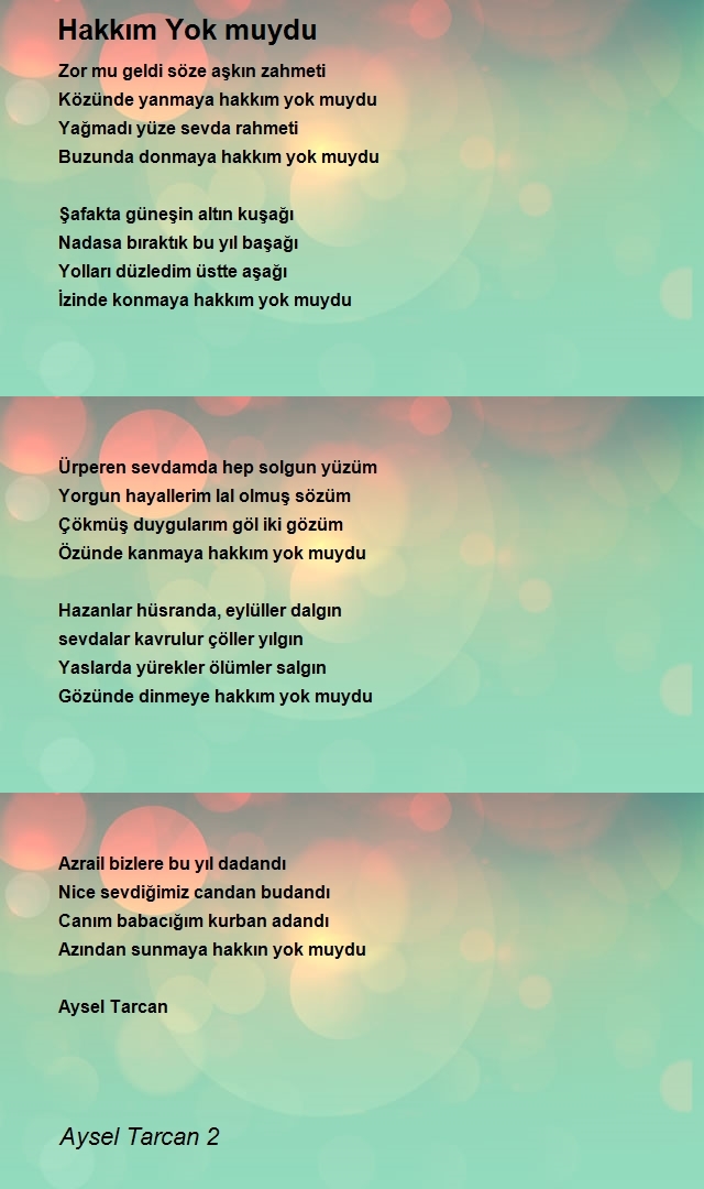 Aysel Tarcan 2