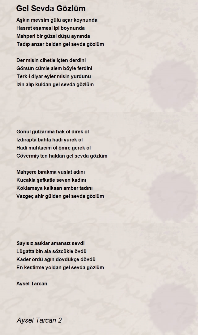 Aysel Tarcan 2