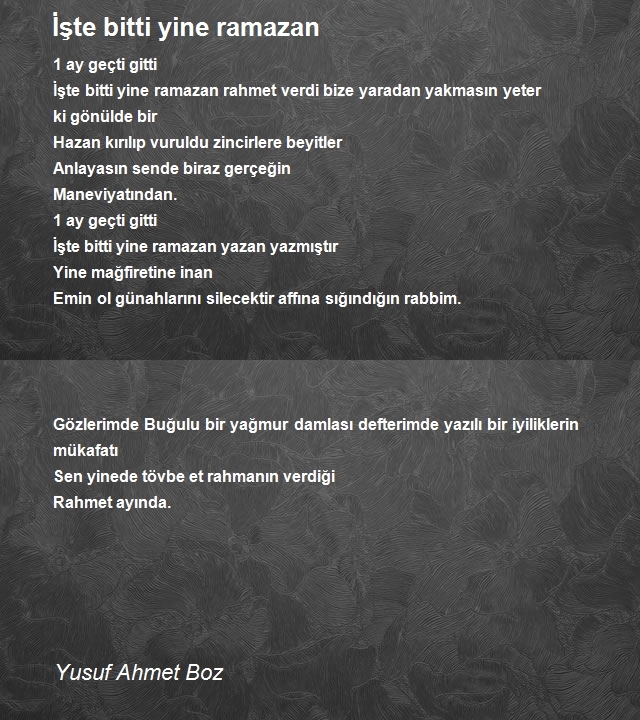 Yusuf Ahmet Boz