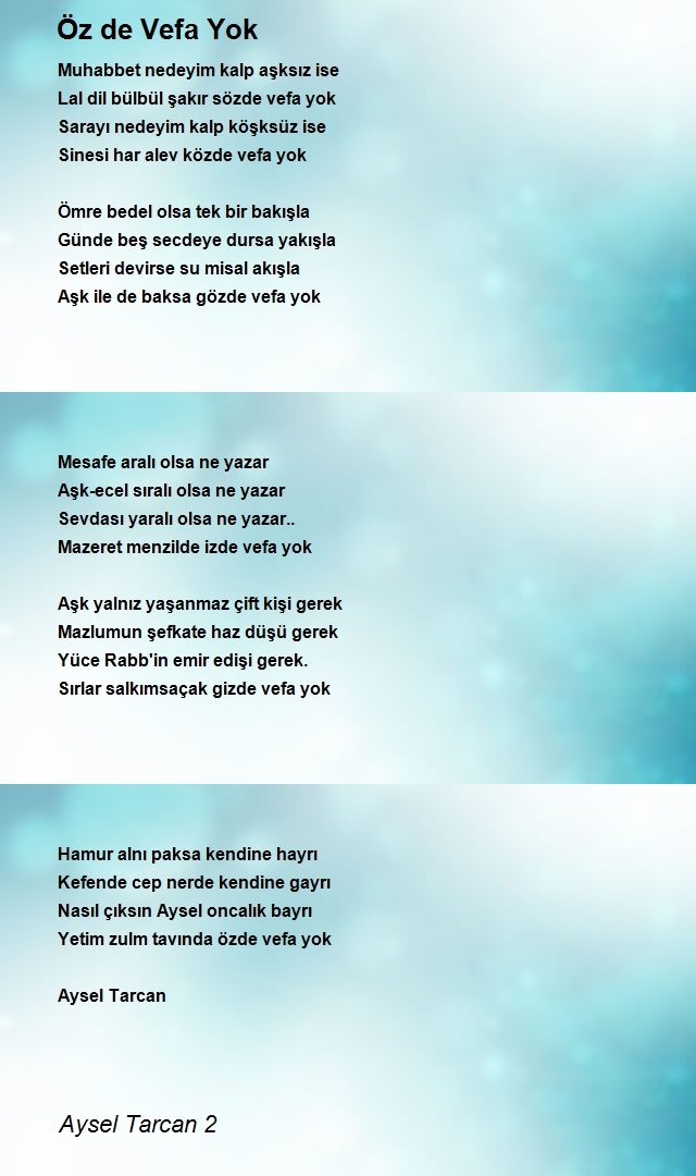 Aysel Tarcan 2