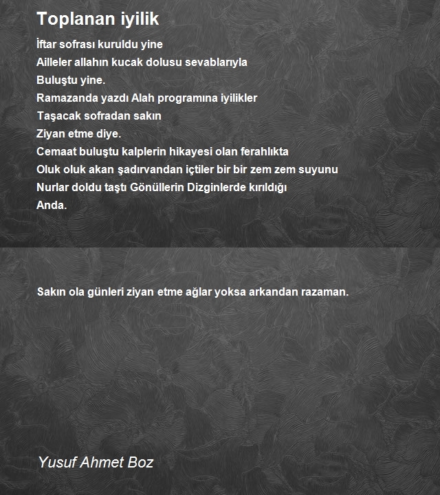 Yusuf Ahmet Boz