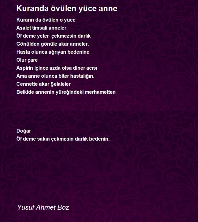 Yusuf Ahmet Boz