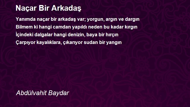 Abdülvahit Baydar