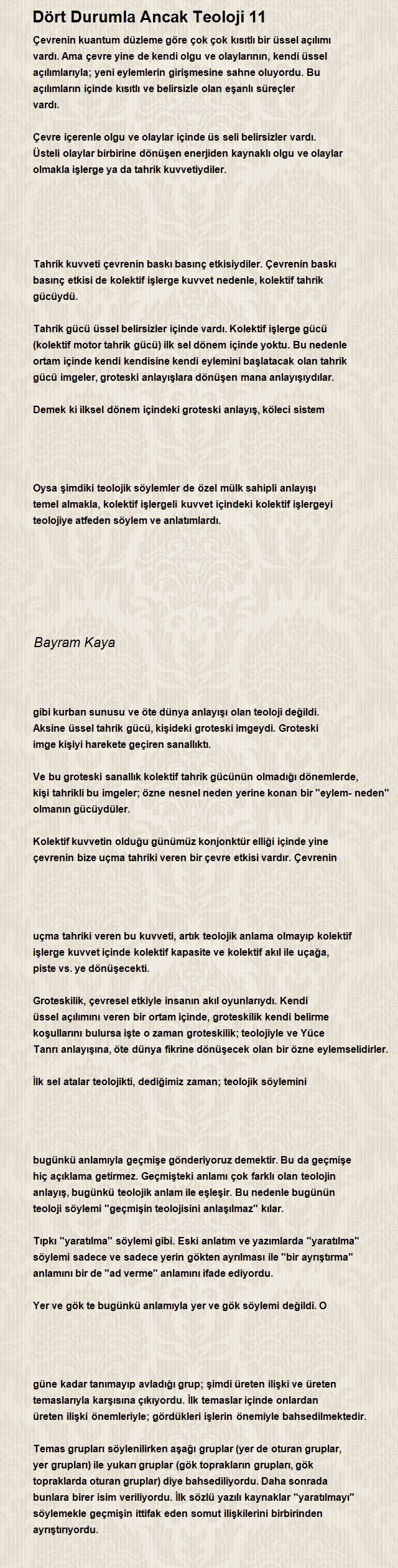 Bayram Kaya