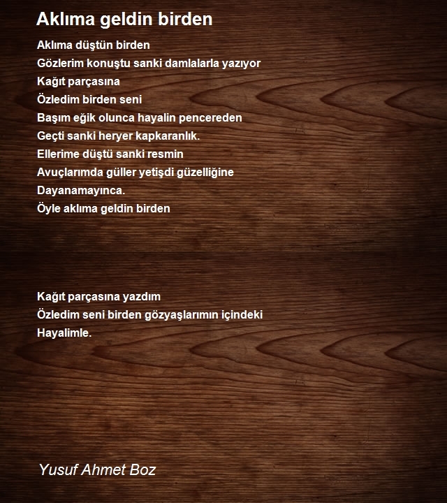 Yusuf Ahmet Boz