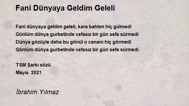 İbrahim Yılmaz