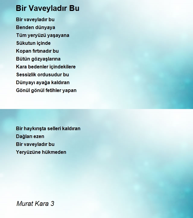 Murat Kara 3