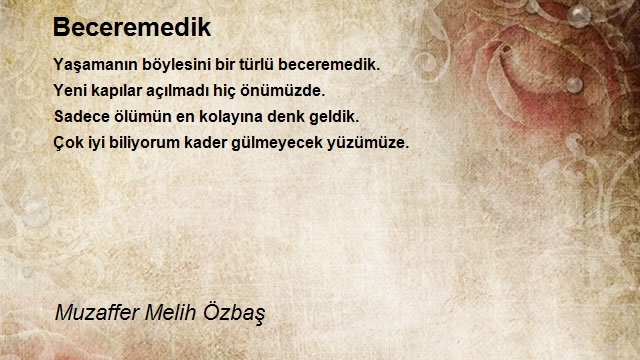 Muzaffer Melih Özbaş