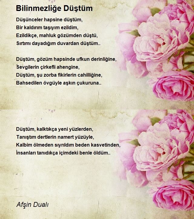 Afşin Dualı