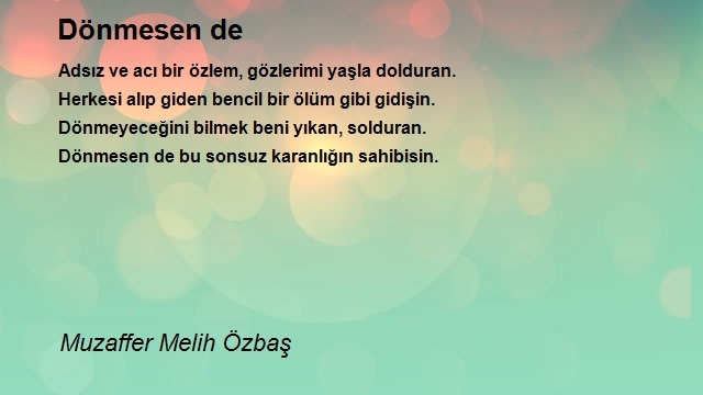 Muzaffer Melih Özbaş